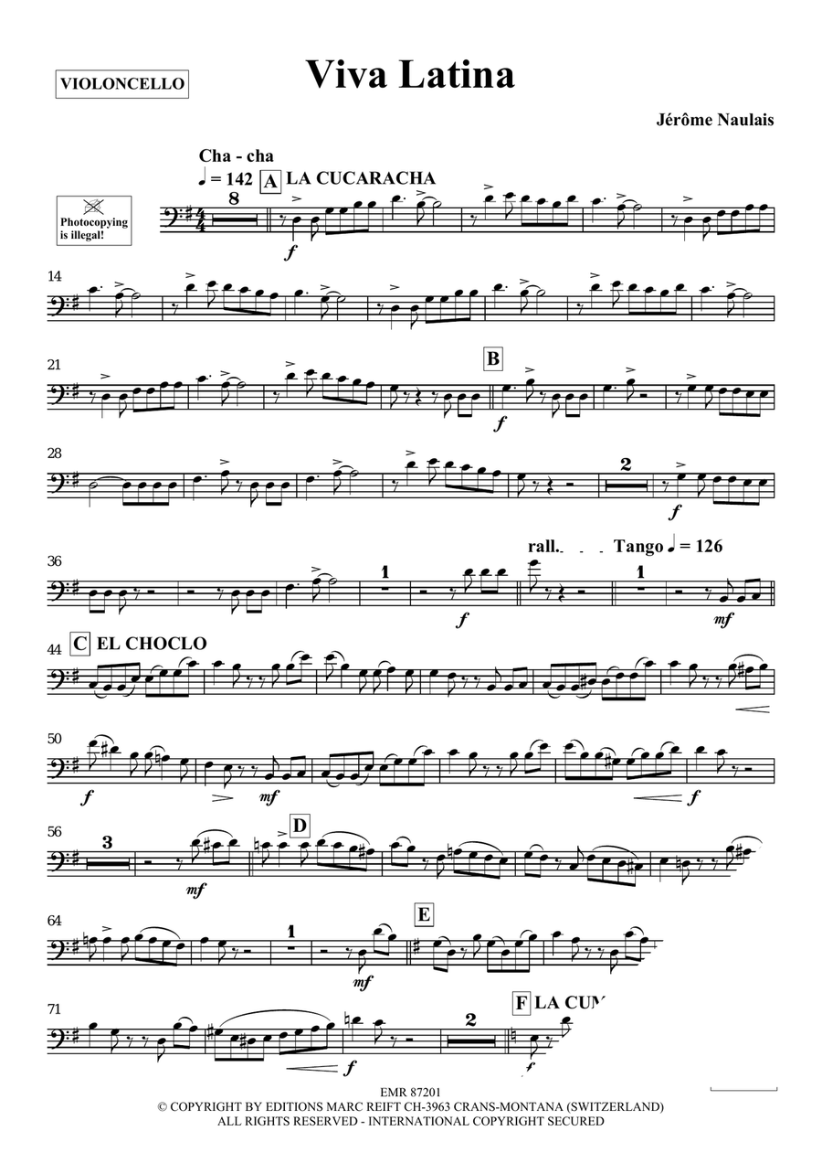 Viva Latina Viva Latina Piano Accompaniment scores gallery preview page 3