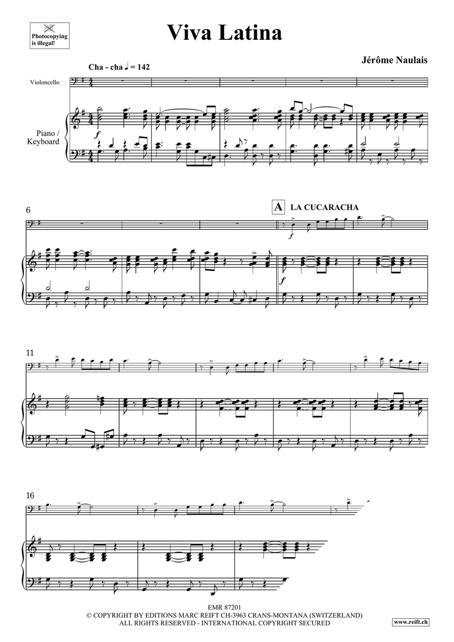 Viva Latina Viva Latina Piano Accompaniment scores gallery preview page 4