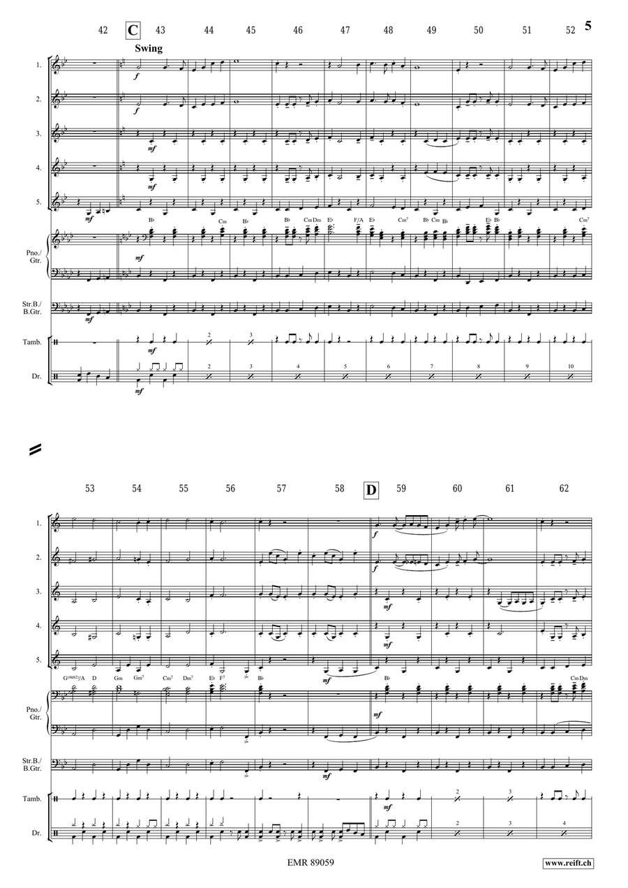 Victory Hymn Of The Republic Cornet scores gallery preview page 5