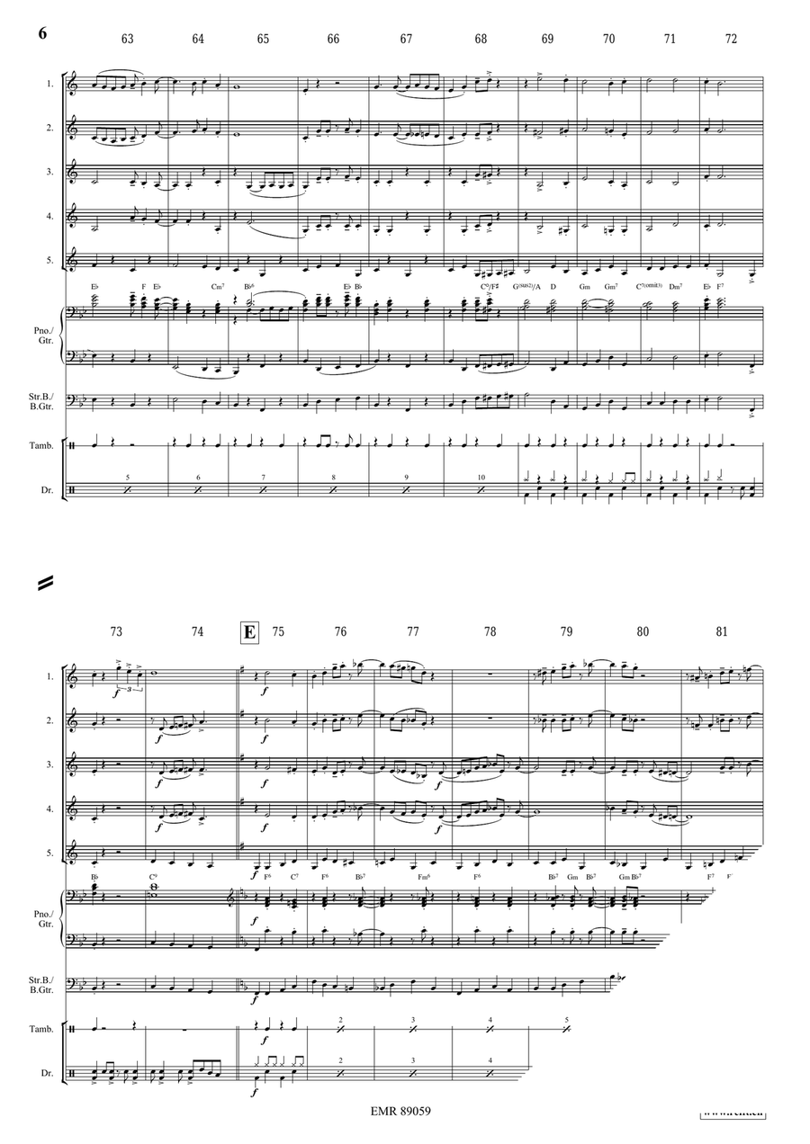 Victory Hymn Of The Republic Cornet scores gallery preview page 6