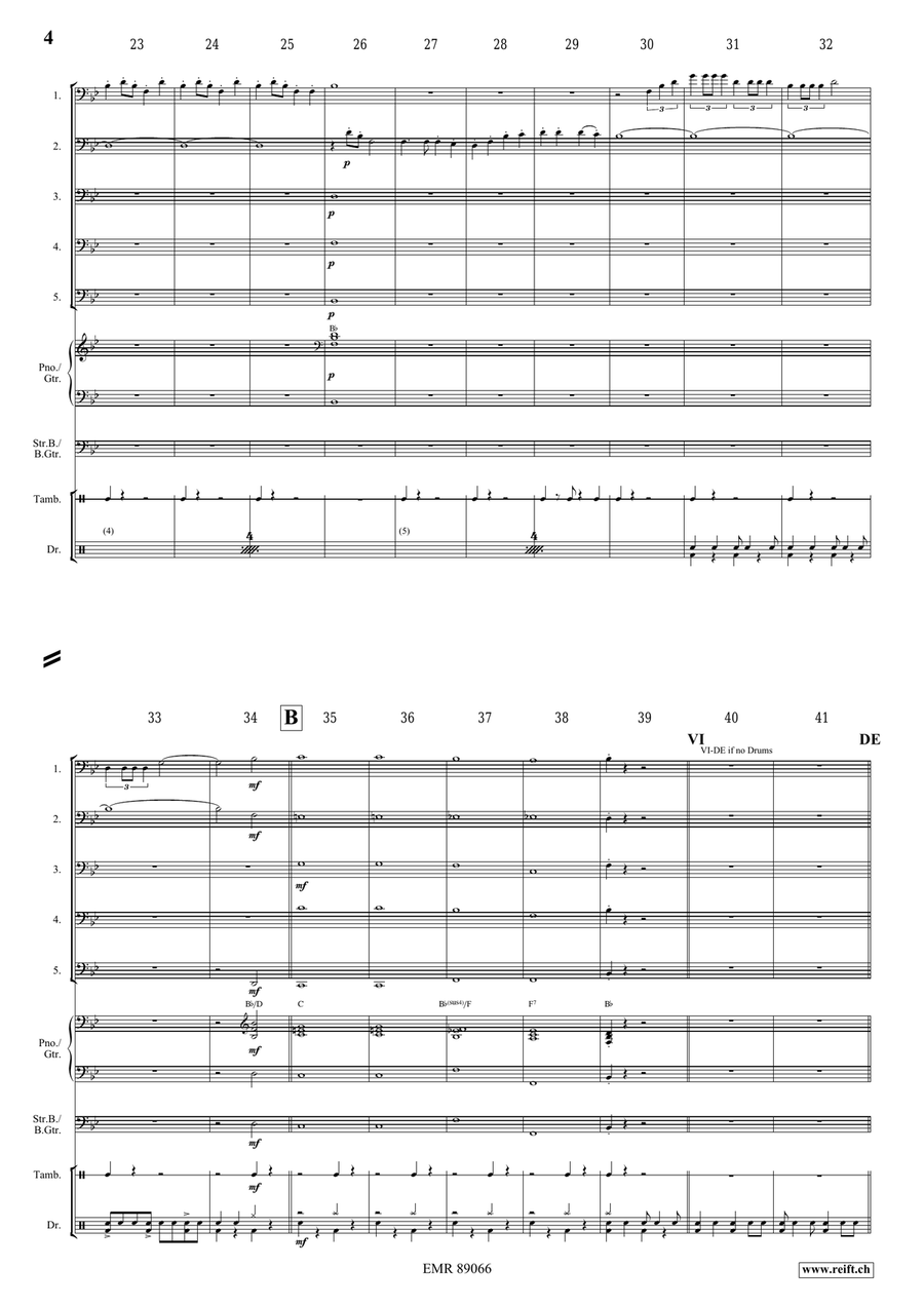 Victory Hymn Of The Republic Bassoon scores gallery preview page 4