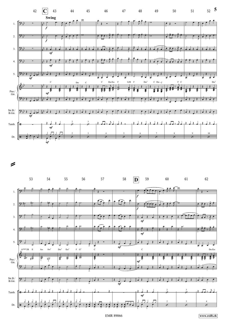 Victory Hymn Of The Republic Bassoon scores gallery preview page 5