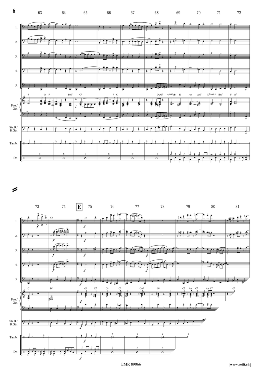 Victory Hymn Of The Republic Bassoon scores gallery preview page 6