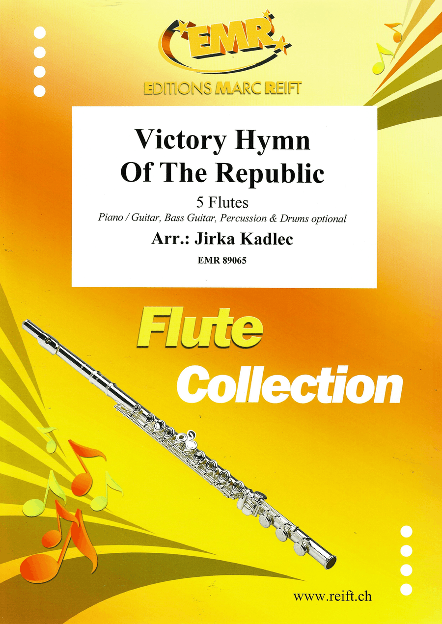 Victory Hymn Of The Republic Flute scores gallery preview page 1