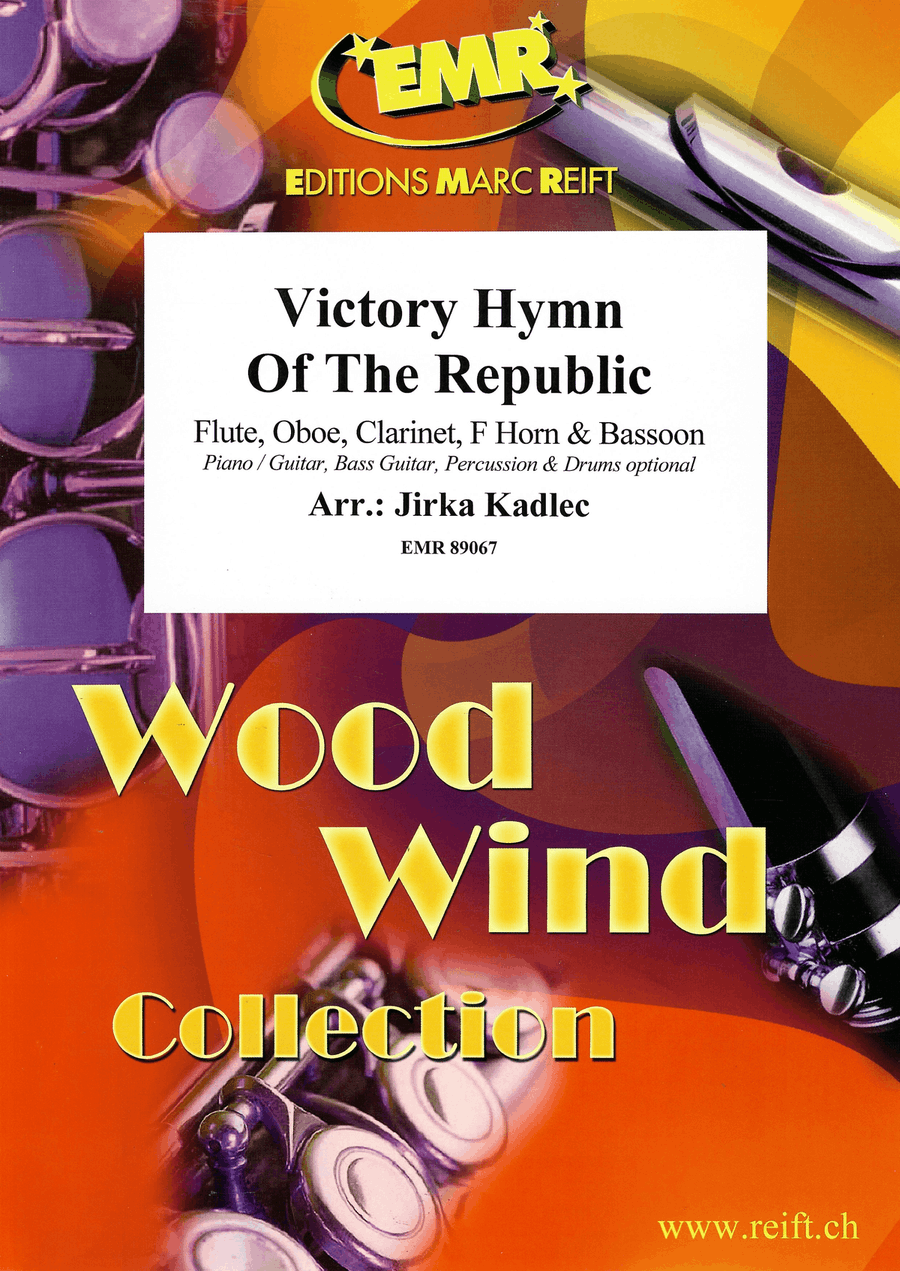 Victory Hymn Of The Republic Woodwind Quintet scores gallery preview page 1