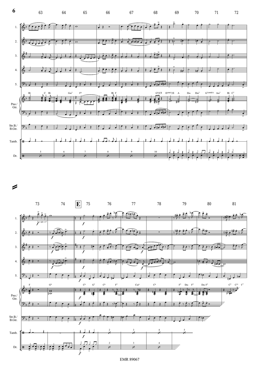 Victory Hymn Of The Republic Woodwind Quintet scores gallery preview page 6