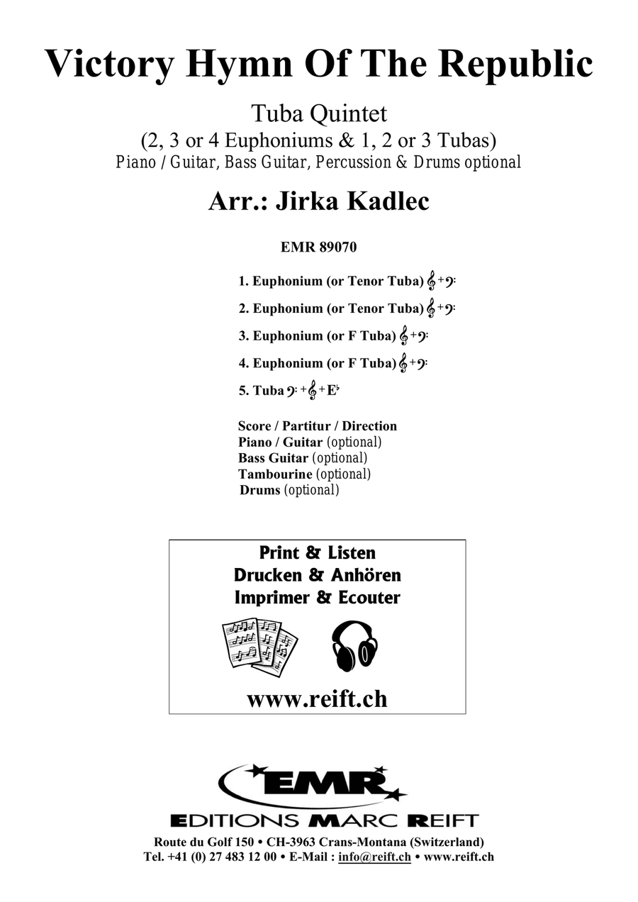 Victory Hymn Of The Republic Tuba scores gallery preview page 2