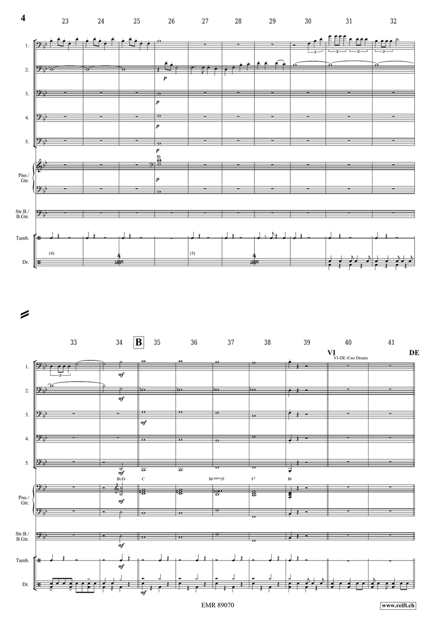Victory Hymn Of The Republic Tuba scores gallery preview page 4