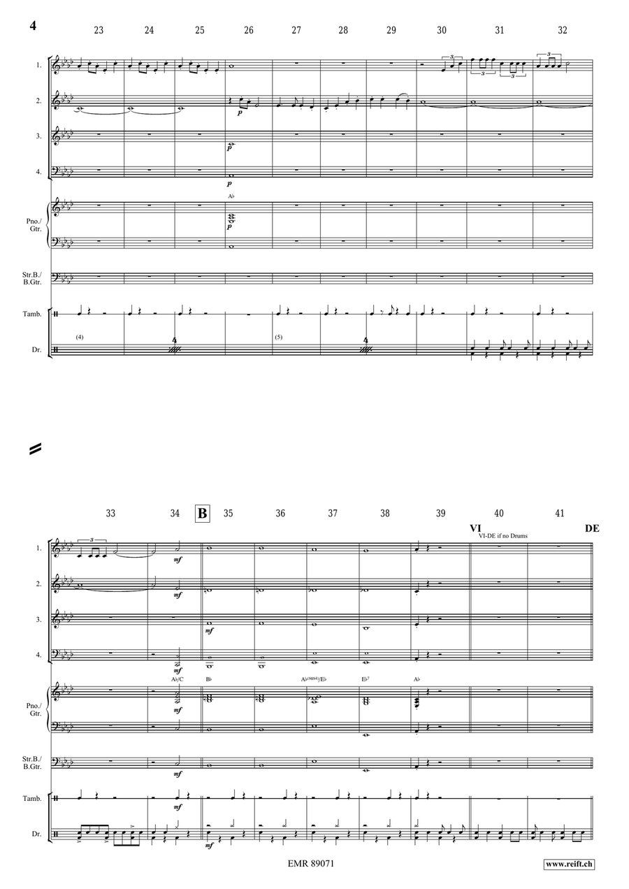 Victory Hymn Of The Republic Score scores gallery preview page 4