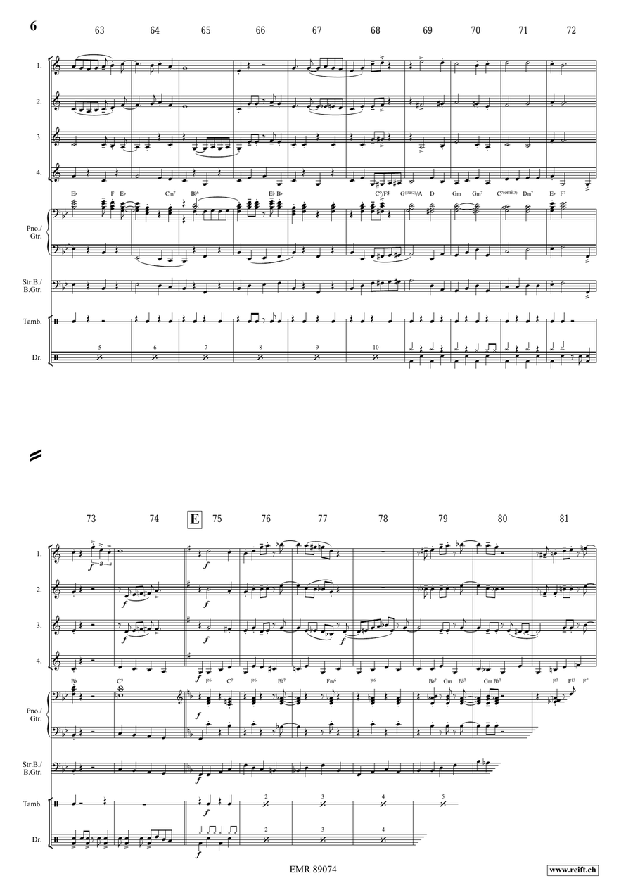 Victory Hymn Of The Republic Cornet scores gallery preview page 6