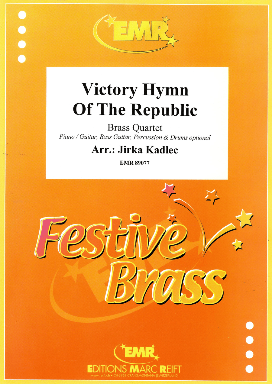 Victory Hymn Of The Republic Brass Quartet scores gallery preview page 1