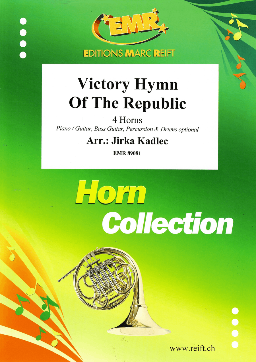 Victory Hymn Of The Republic Horn scores gallery preview page 1