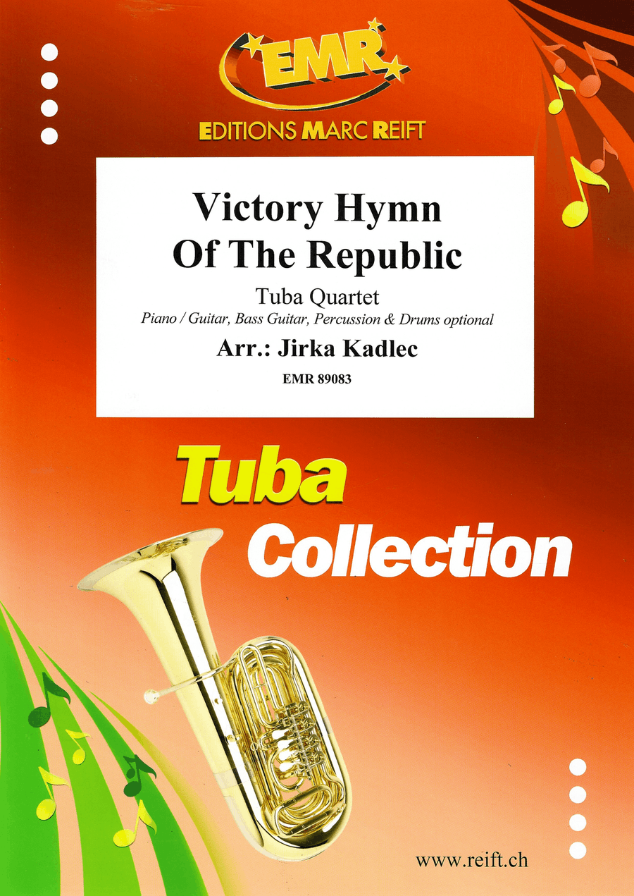Victory Hymn Of The Republic Tuba Quartet scores gallery preview page 1