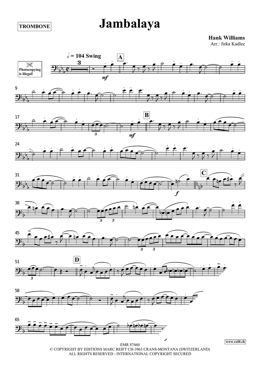 Jambalaya Jambalaya Piano Accompaniment scores gallery preview page 3