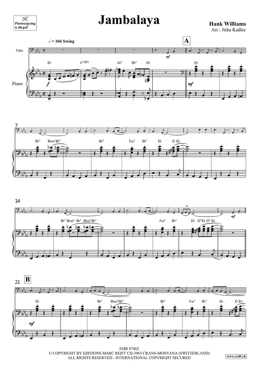 Jambalaya Jambalaya Tuba scores gallery preview page 4