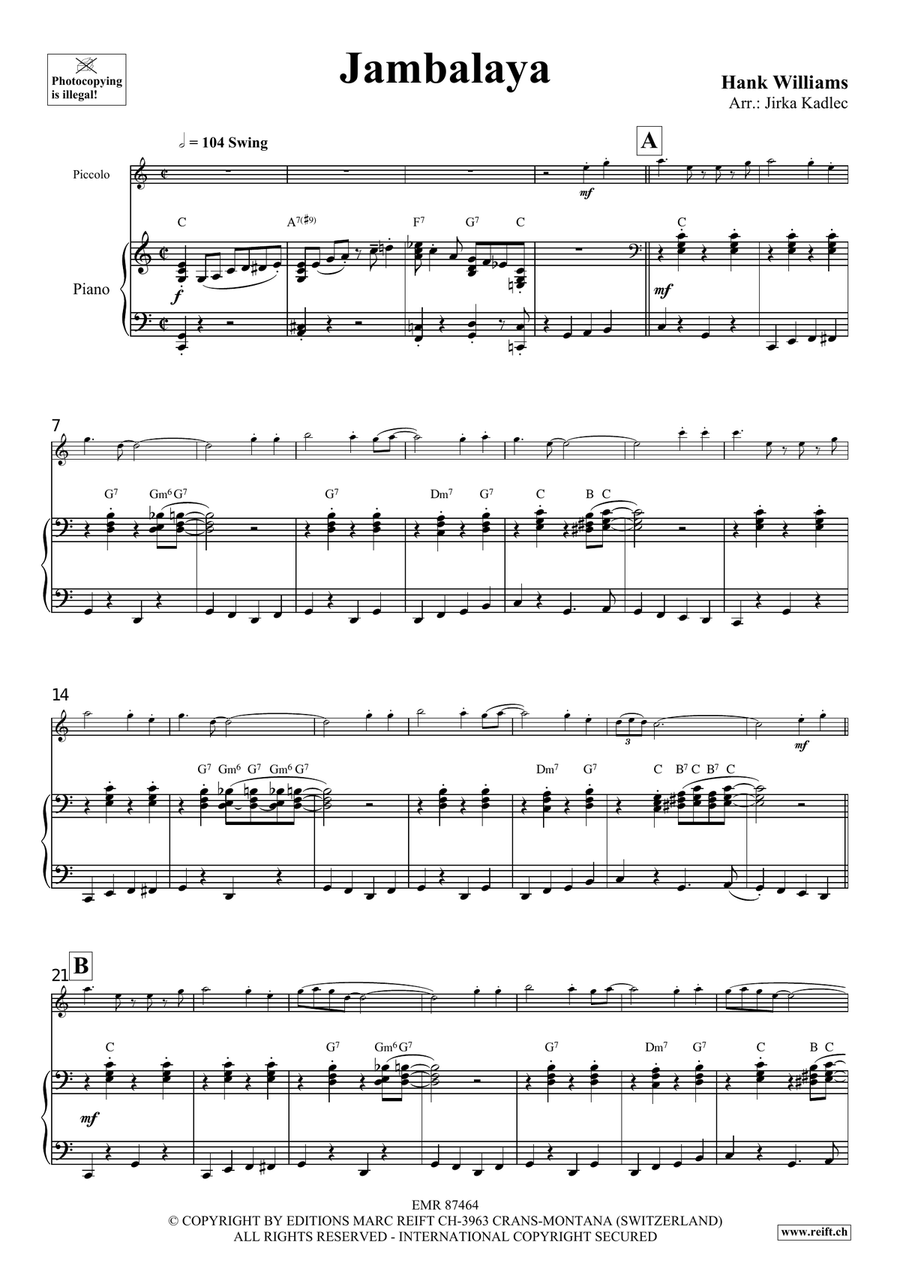 Jambalaya Jambalaya Piccolo scores gallery preview page 4