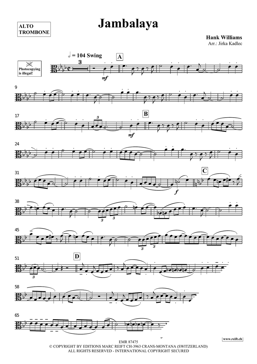 Jambalaya Jambalaya Piano Accompaniment scores gallery preview page 3