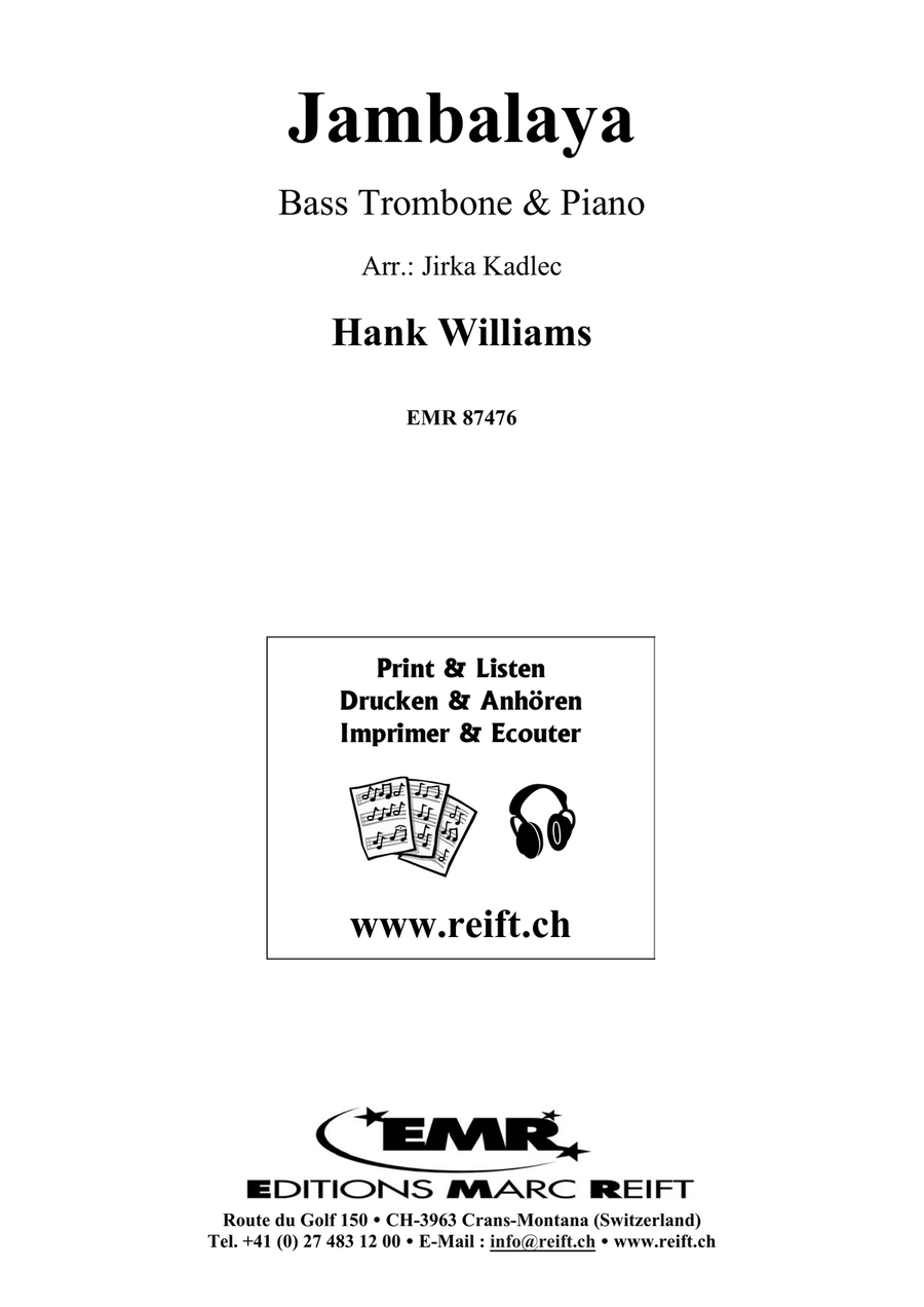 Jambalaya Jambalaya Bass Trombone scores gallery preview page 2