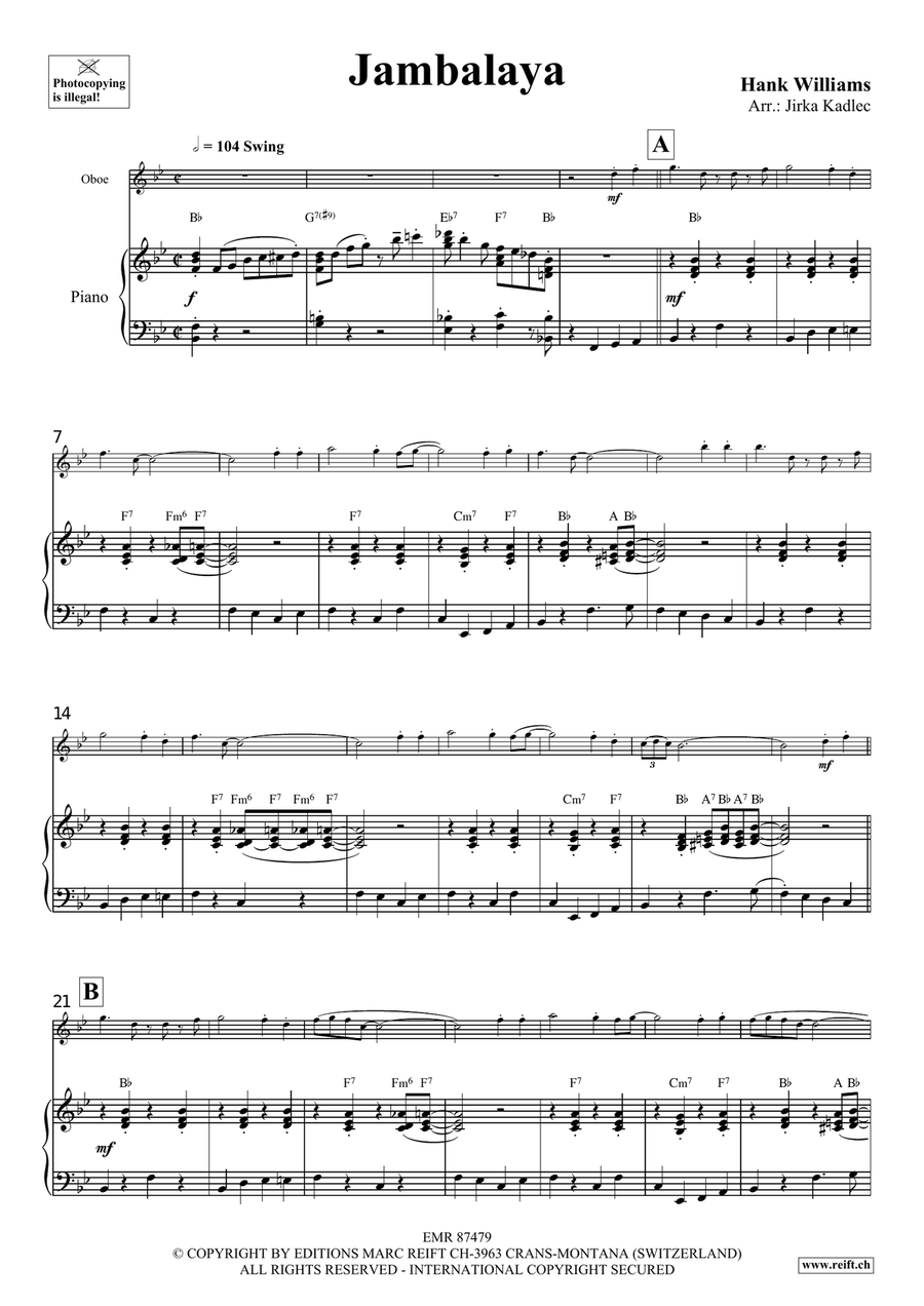 Jambalaya Jambalaya Piano Accompaniment scores gallery preview page 4