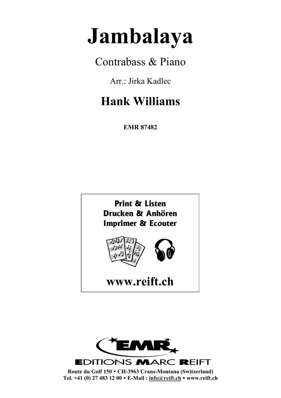 Jambalaya Jambalaya Double Bass scores gallery preview page 2