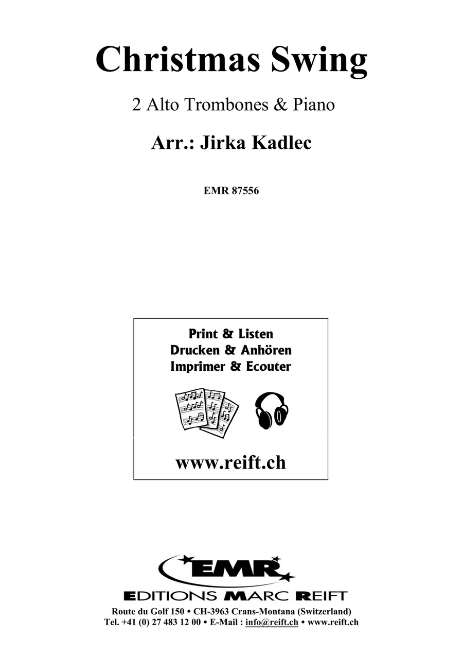 Christmas Swing Christmas Swing Piano Accompaniment scores gallery preview page 2