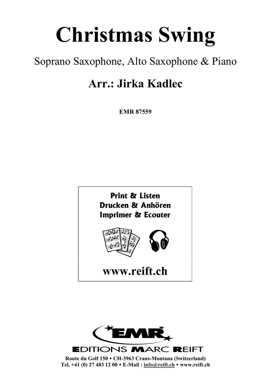 Christmas Swing Christmas Swing Soprano Saxophone scores gallery preview page 2