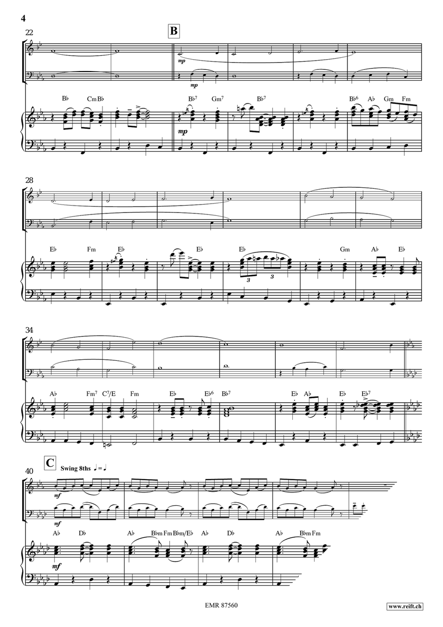 Christmas Swing Christmas Swing Horn scores gallery preview page 4