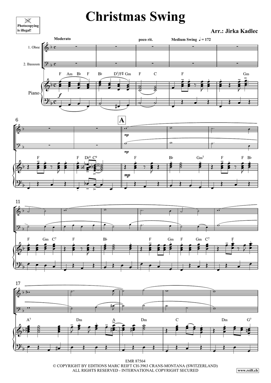 Christmas Swing Christmas Swing Bassoon scores gallery preview page 3