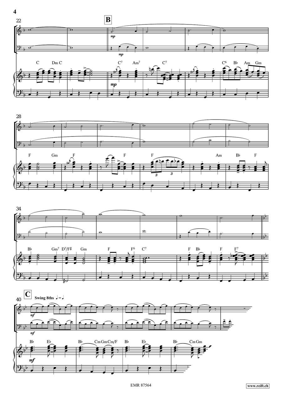 Christmas Swing Christmas Swing Bassoon scores gallery preview page 4