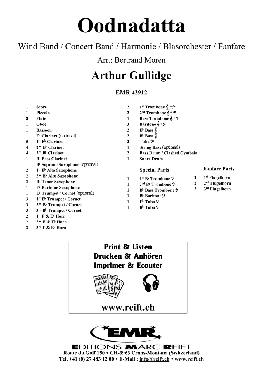Oodnadatta Oodnadatta Concert Band scores gallery preview page 2