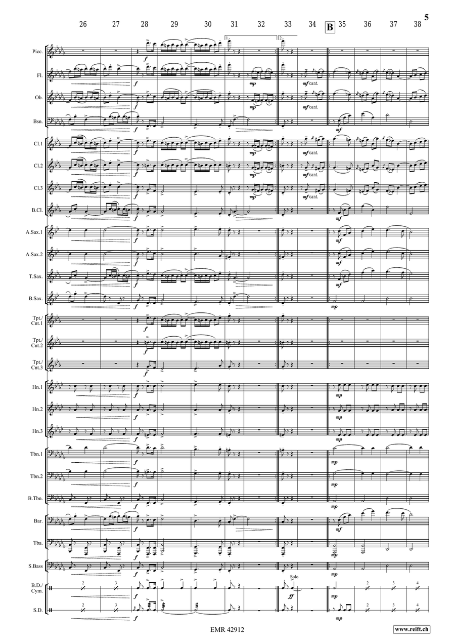 Oodnadatta Oodnadatta Concert Band scores gallery preview page 6