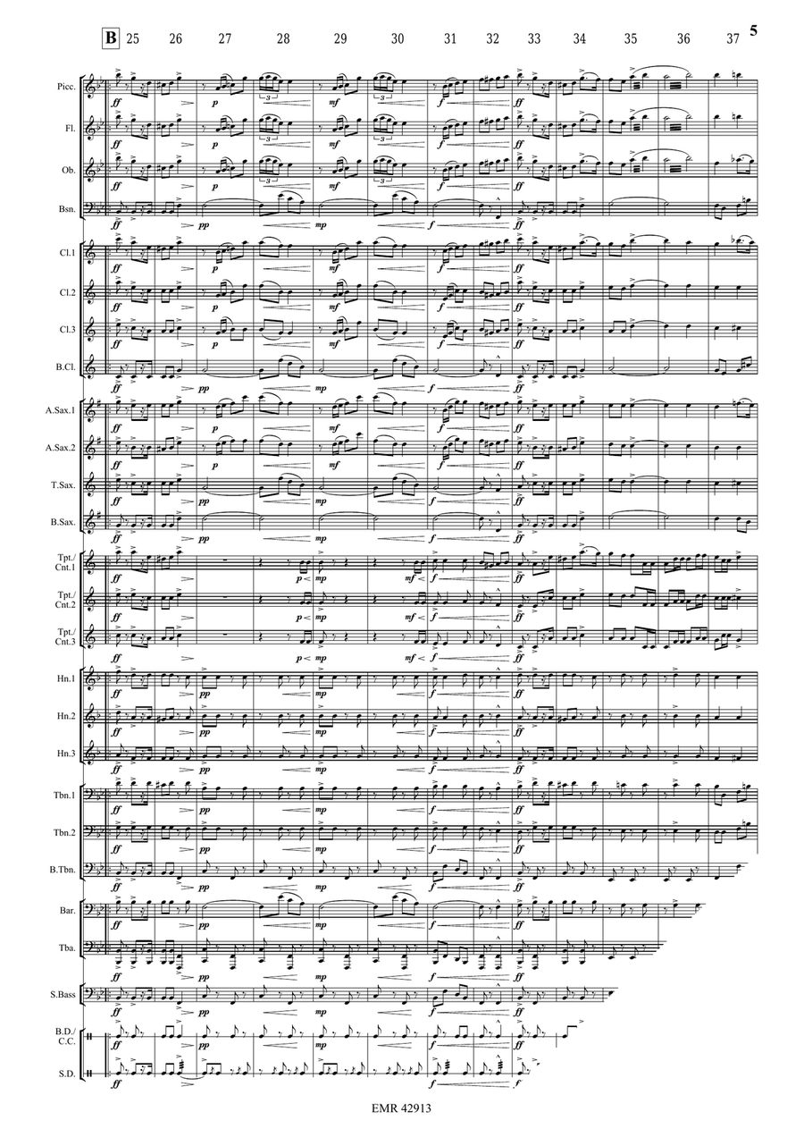 Wo Unsere Fahne Weht ! Wo Unsere Fahne Weht ! Concert Band scores gallery preview page 5