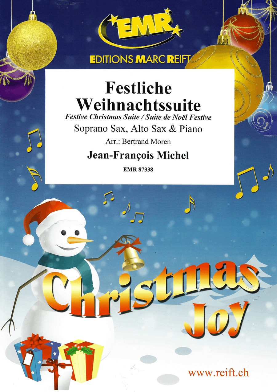 Festliche Weihnachtssuite Soprano Saxophone scores gallery preview page 1