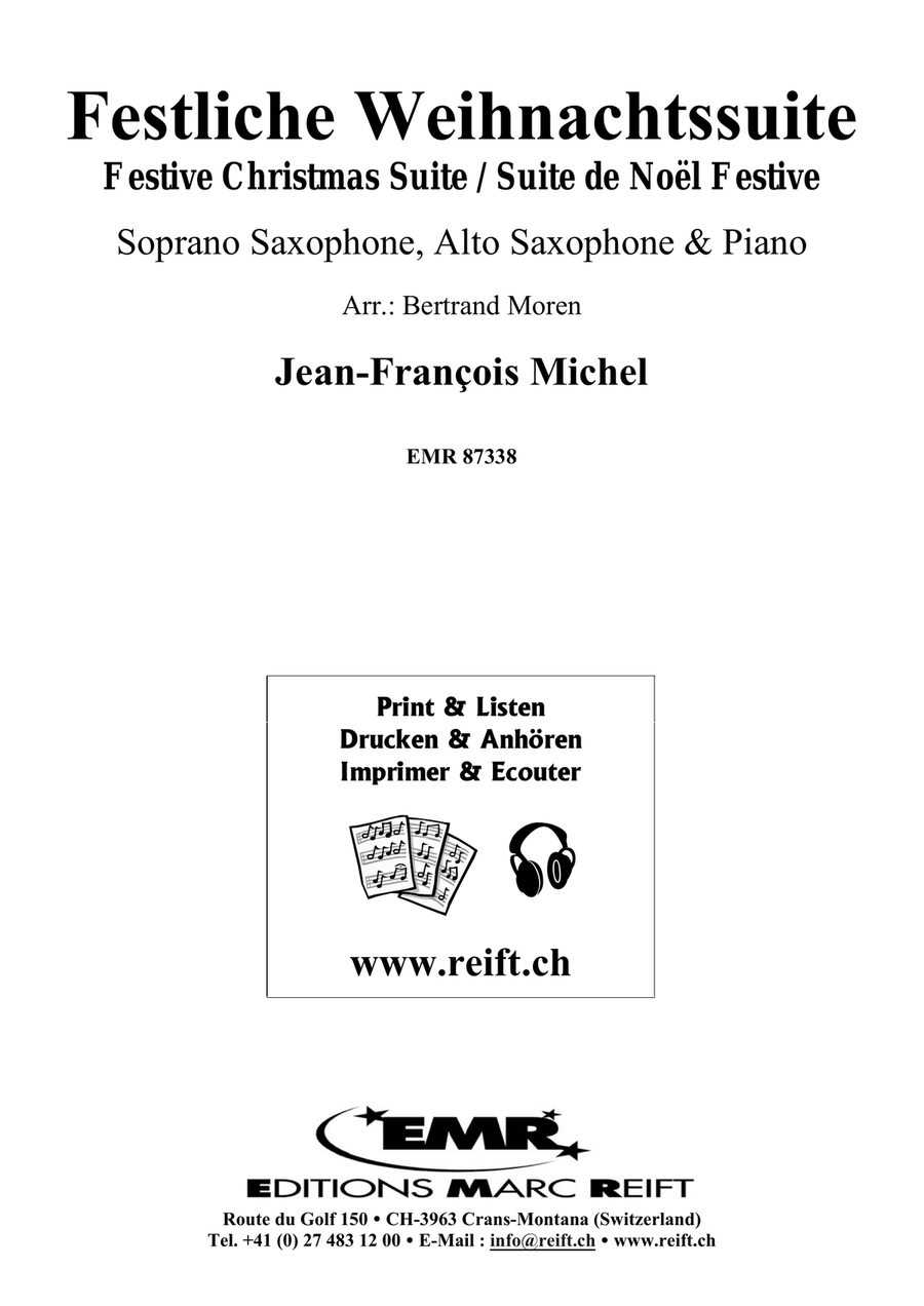 Festliche Weihnachtssuite Soprano Saxophone scores gallery preview page 2