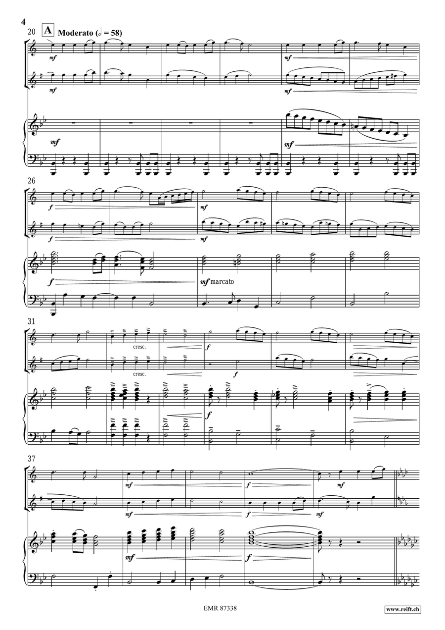 Festliche Weihnachtssuite Soprano Saxophone scores gallery preview page 5