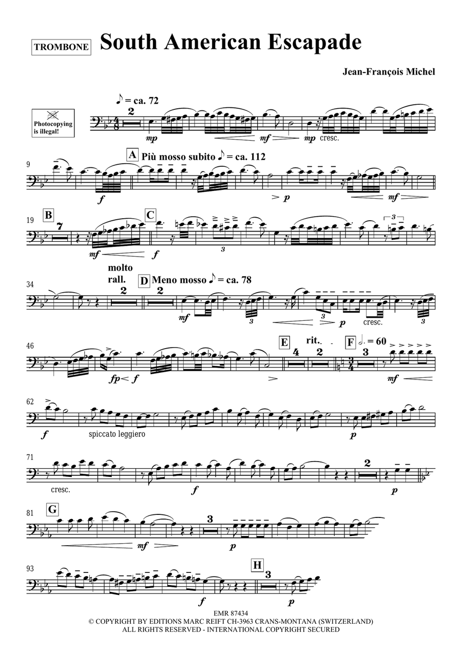 South American Escapade South American Escapade Piano Accompaniment scores gallery preview page 4