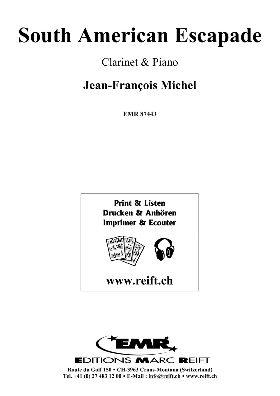 South American Escapade South American Escapade Clarinet Solo scores gallery preview page 2