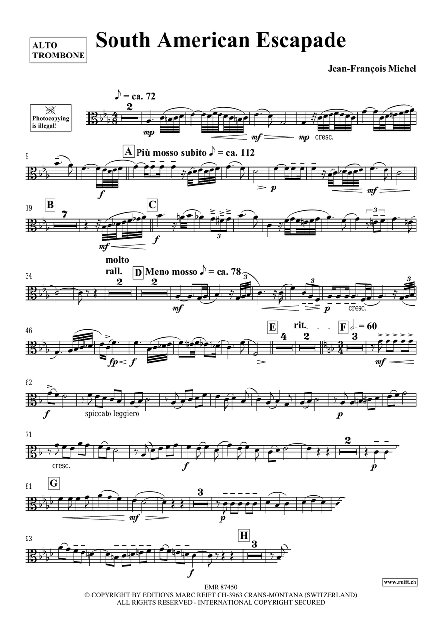 South American Escapade South American Escapade Piano Accompaniment scores gallery preview page 4