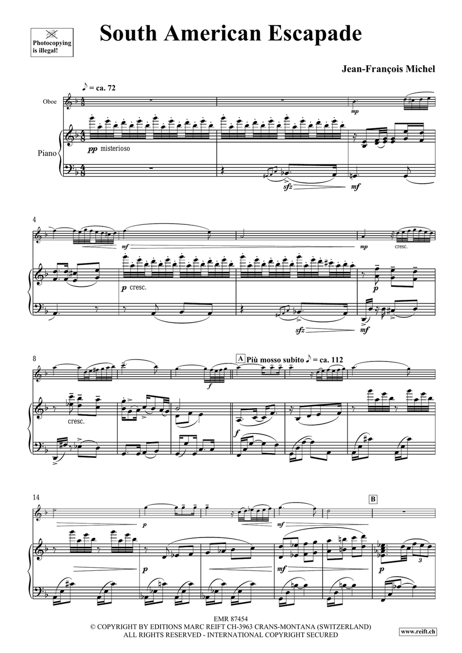 South American Escapade South American Escapade Piano Accompaniment scores gallery preview page 5