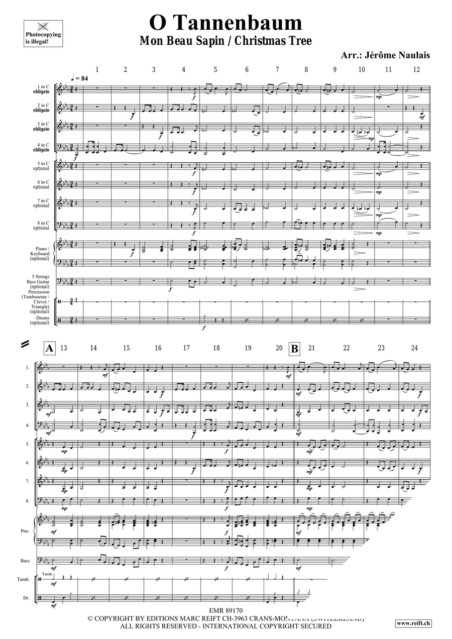 O Tannenbaum O Tannenbaum Score scores gallery preview page 4