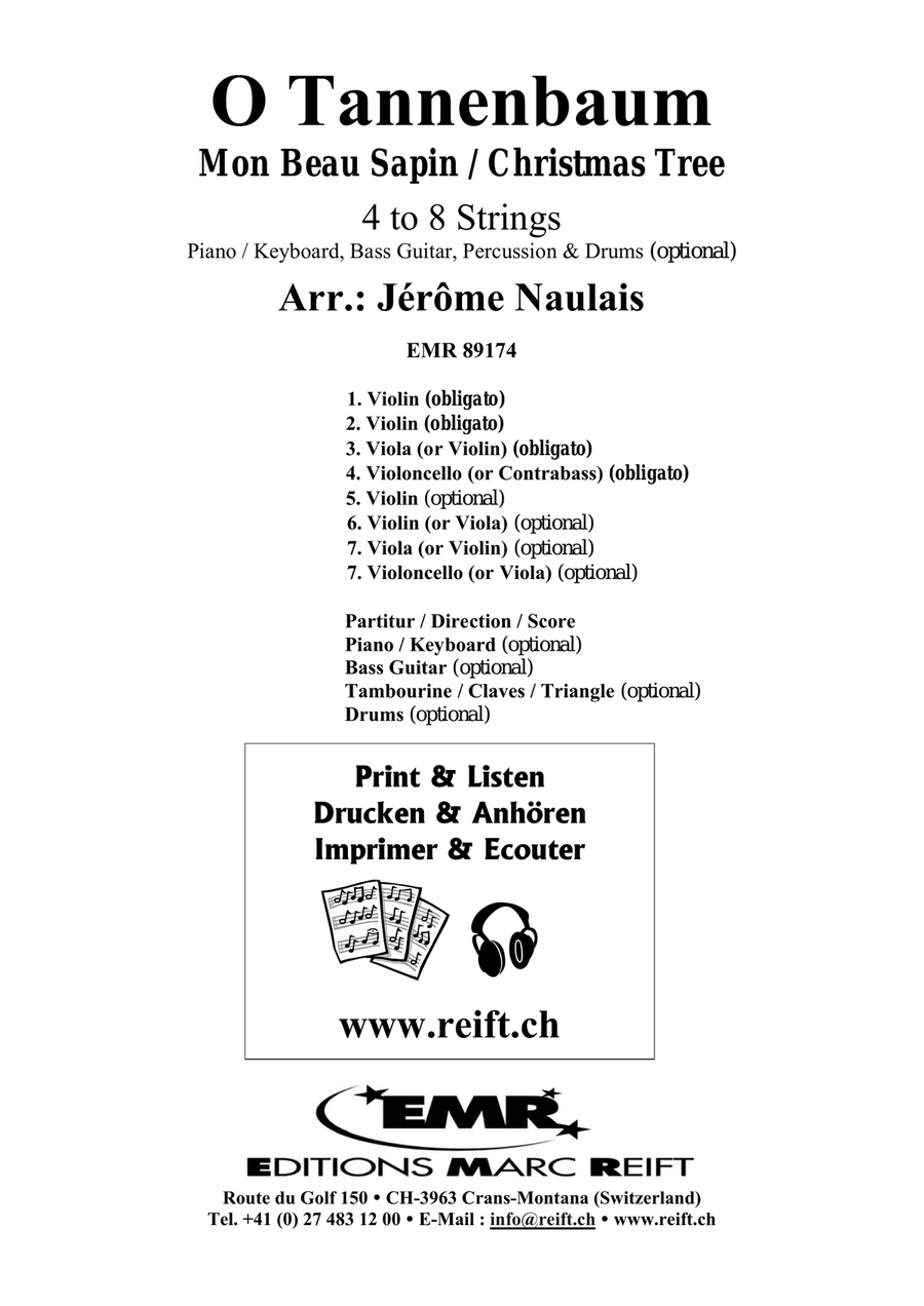 O Tannenbaum O Tannenbaum Score scores gallery preview page 2