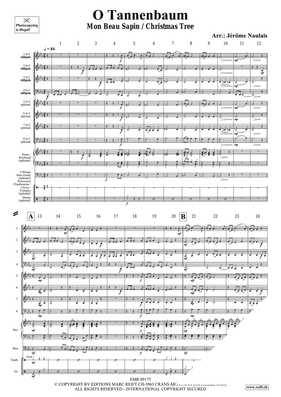 O Tannenbaum O Tannenbaum Score scores gallery preview page 4