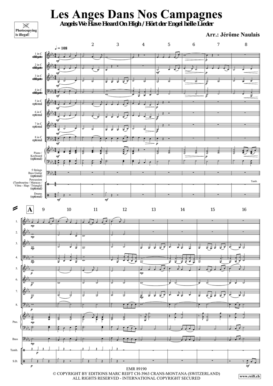 Les Anges Dans Nos Campagnes Score scores gallery preview page 4