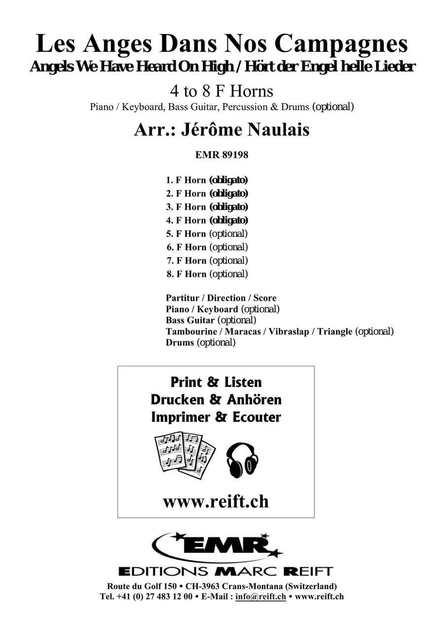 Les Anges Dans Nos Campagnes Horn scores gallery preview page 2