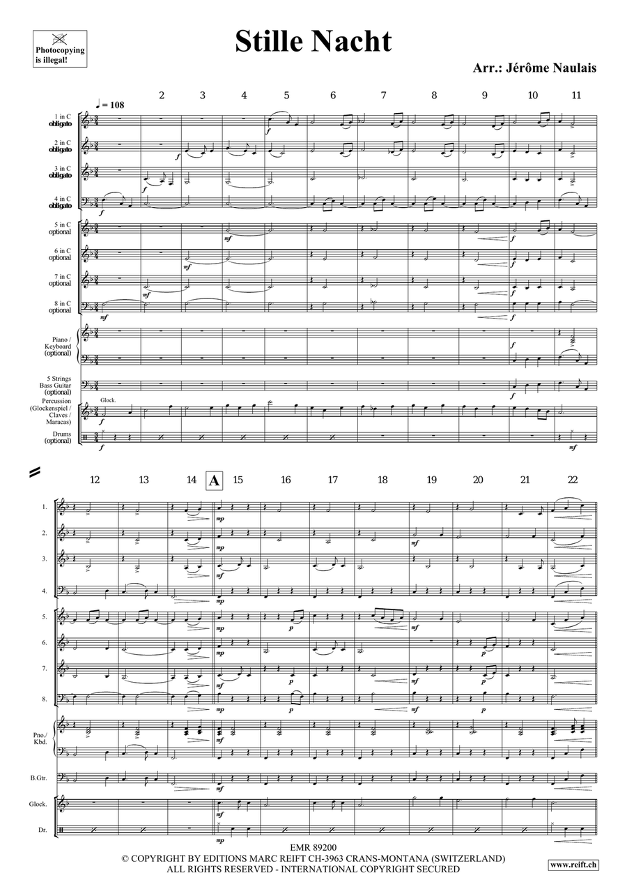 Stille Nacht Stille Nacht Score scores gallery preview page 4
