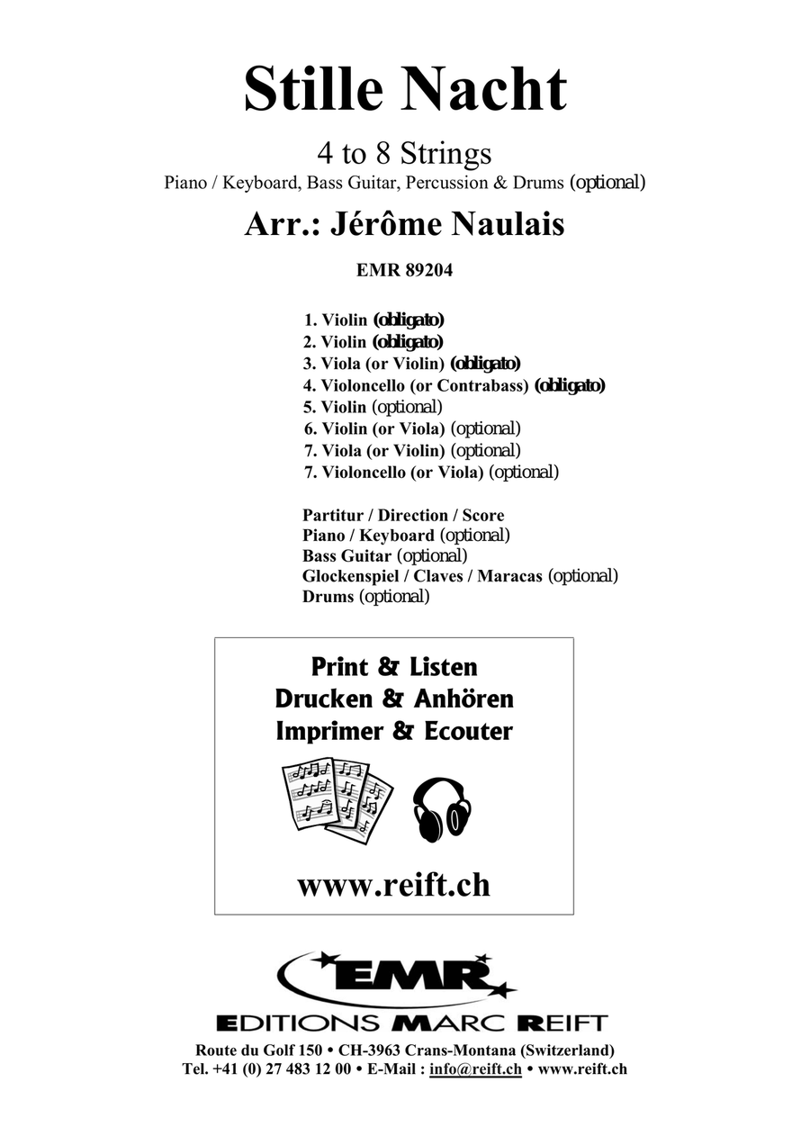 Stille Nacht Stille Nacht Score scores gallery preview page 2