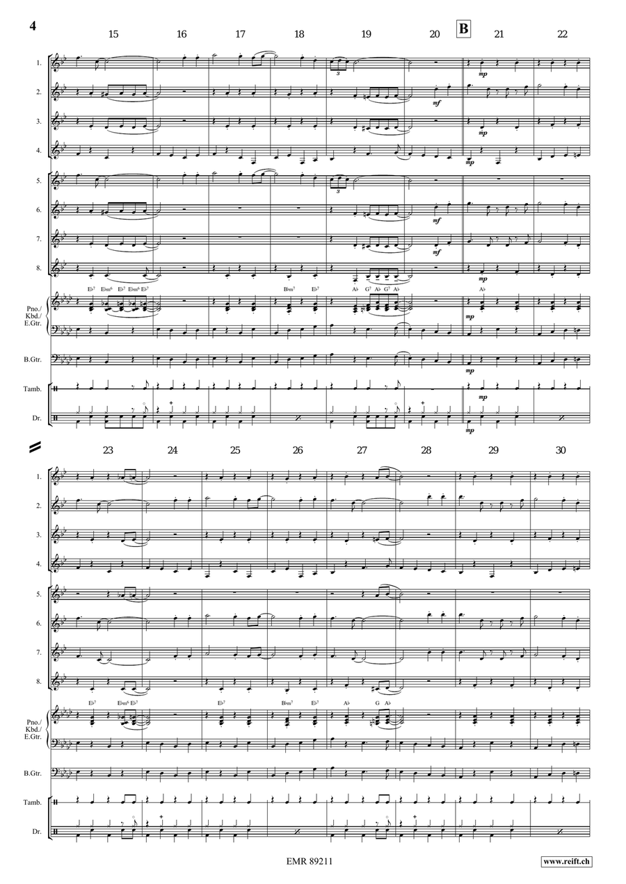 Jambalaya Jambalaya Clarinet scores gallery preview page 5