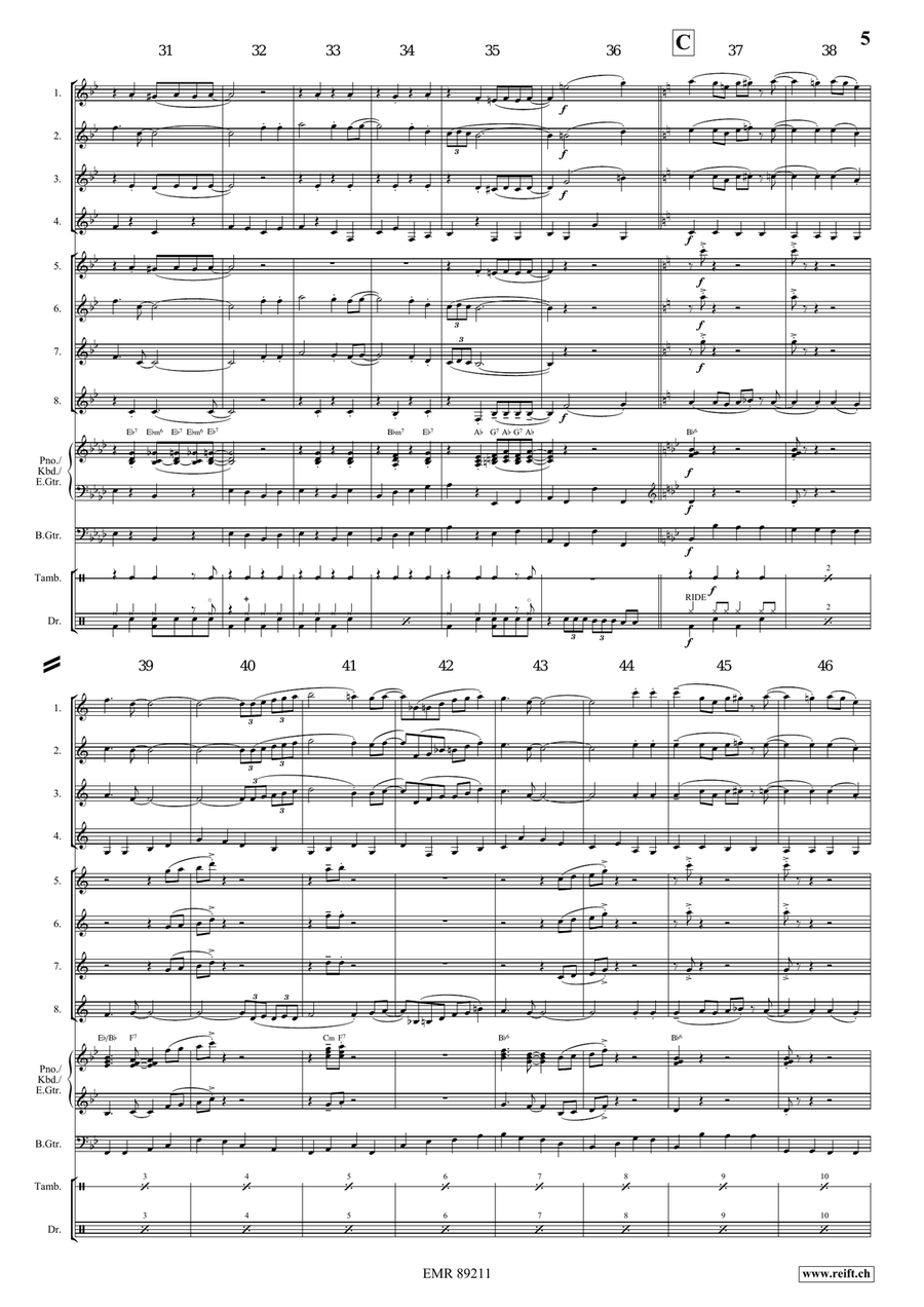 Jambalaya Jambalaya Clarinet scores gallery preview page 6