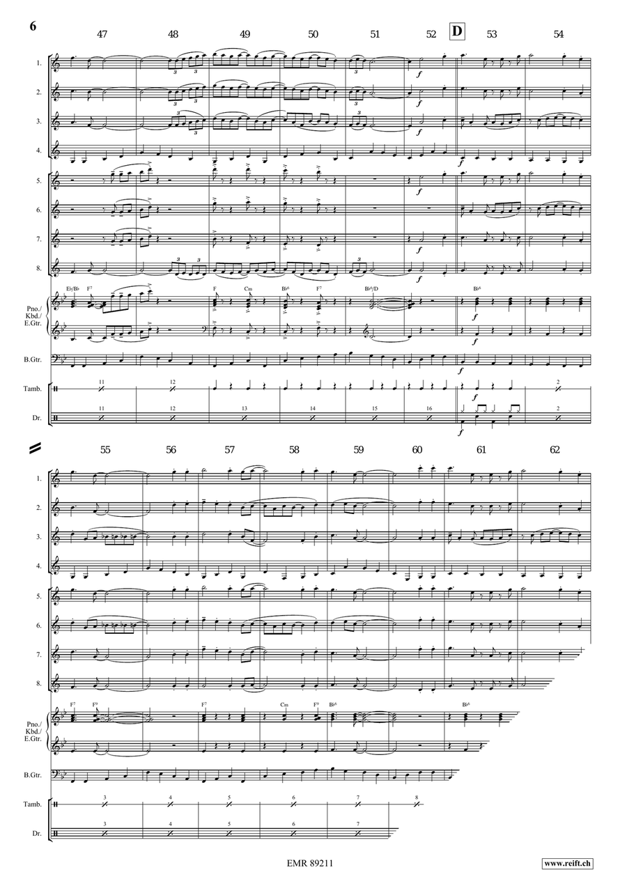 Jambalaya Jambalaya Clarinet scores gallery preview page 7
