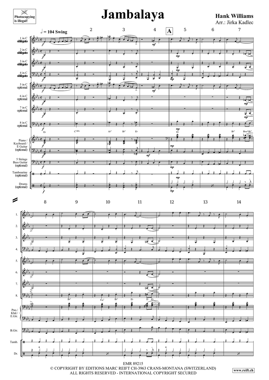 Jambalaya Jambalaya Score scores gallery preview page 4